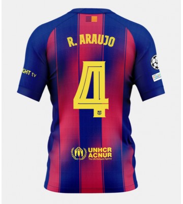 Barcelona Ronald Araujo #4 Hemmatröja 2025-26 Kortärmad